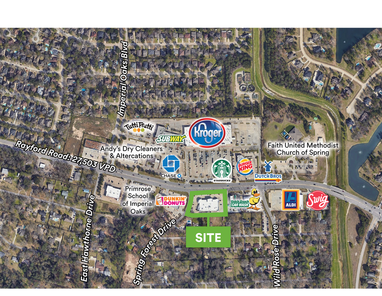 2306 Rayford Rd, Spring, TX à louer - Photo de l’immeuble – Image 3 sur 8