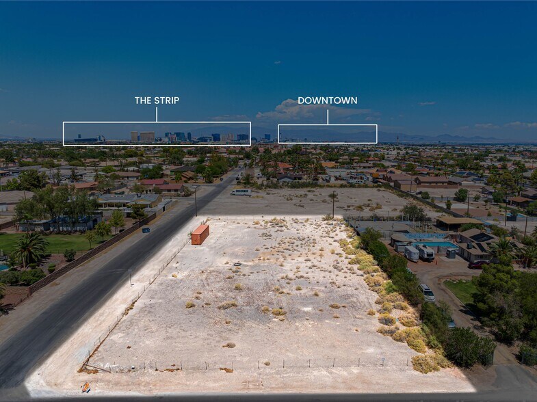 7878 Fairfield Ave, Las Vegas, NV à vendre - Aérien – Image 3 sur 4