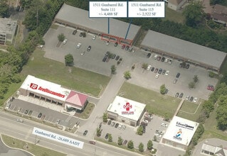 1511 Gunbarrel Rd, Chattanooga, TN à louer Carte– Image 2 sur 3
