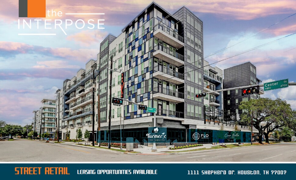 1111 Shepherd Dr, Houston, TX à louer - Photo de l’immeuble – Image 1 sur 1