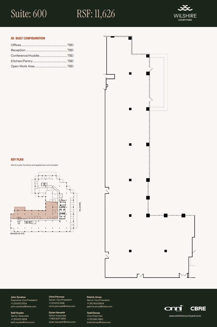 5700 Wilshire Blvd, Los Angeles, CA à louer Plan d’étage– Image 1 sur 1