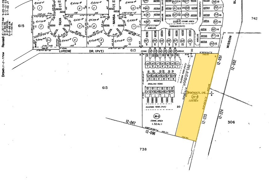 43801 Mission Blvd, Fremont, CA à louer - Plan cadastral – Image 3 sur 5