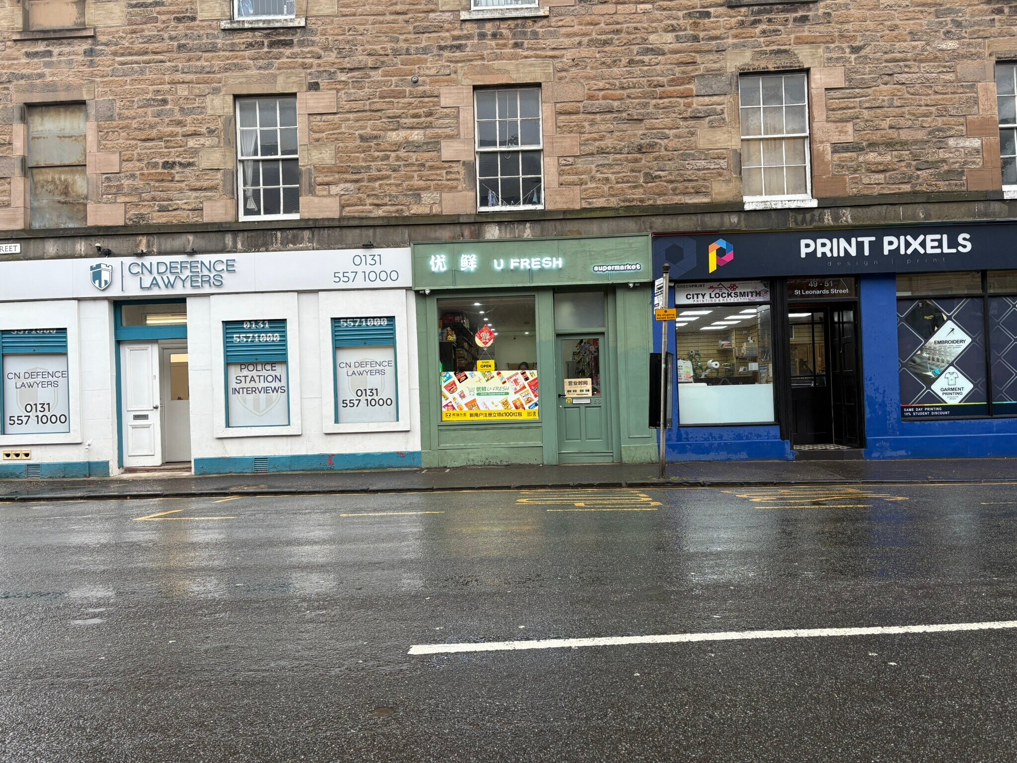 53 St Leonards St, Edinburgh à louer Photo de l’immeuble– Image 1 sur 15