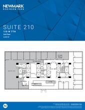 110 W 7th St S, Tulsa, OK à louer Plan de site– Image 1 sur 12