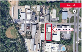 8 Belcher Dr, Pelham, AL - Vue aérienne  vue de carte