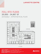 1120 20th St NW, Washington, DC à louer Plan d’étage– Image 2 sur 4