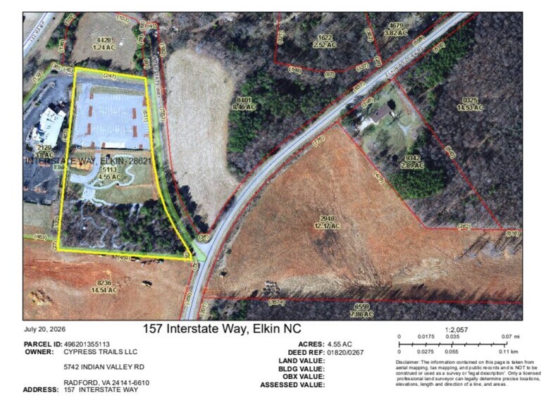 157 Interstate Way, Elkin, NC à vendre - Photo de l’immeuble – Image 2 sur 15