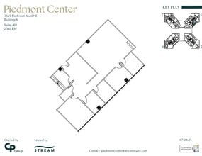 3495 Piedmont Rd NE, Atlanta, GA à louer Plan d’étage– Image 1 sur 1