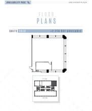 1 Kaiser Plz, Oakland, CA à louer Plan d’étage– Image 1 sur 1