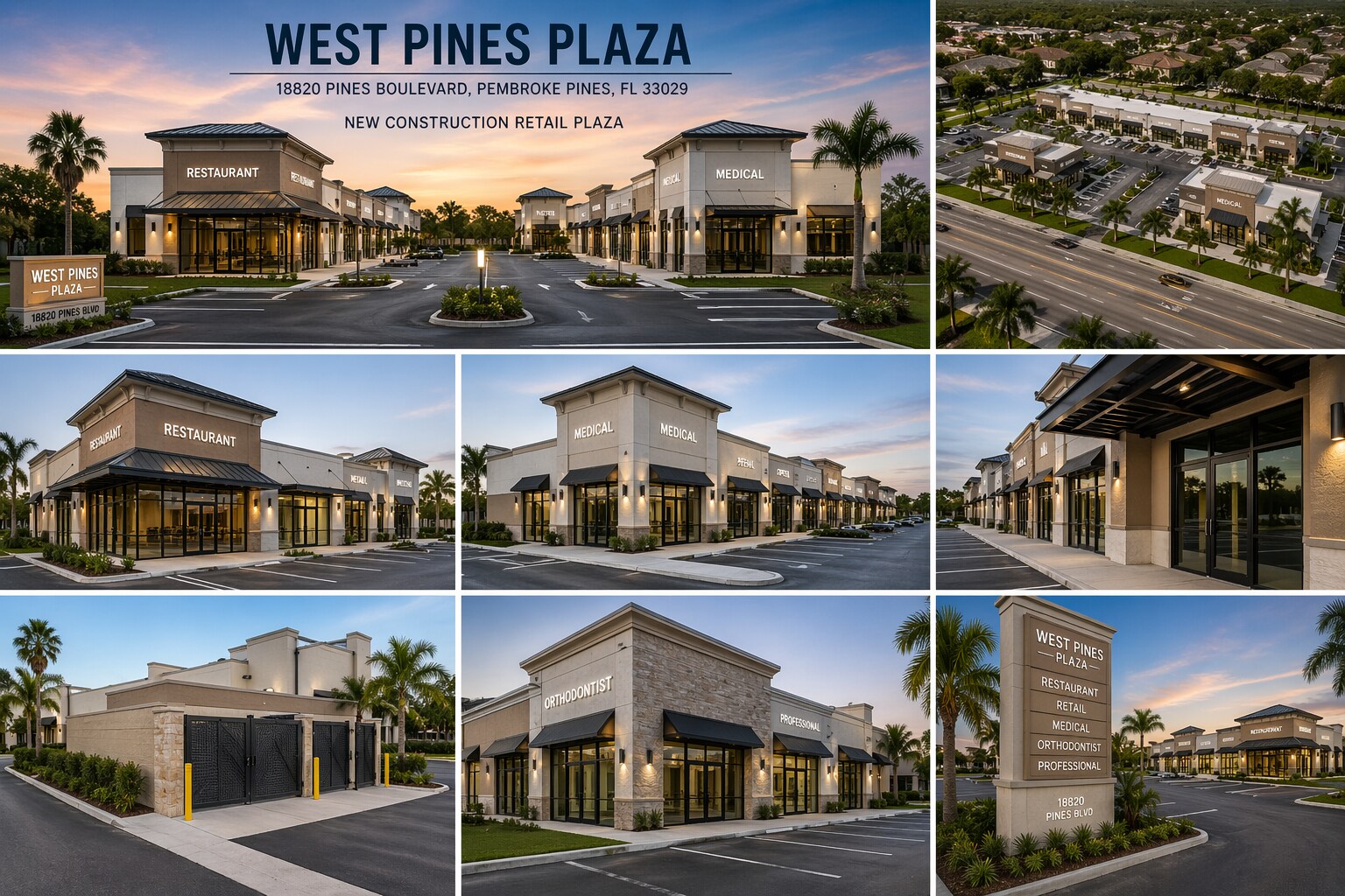 18820 Pines Blvd, Pembroke Pines, FL à louer Photo de l’immeuble– Image 1 sur 7