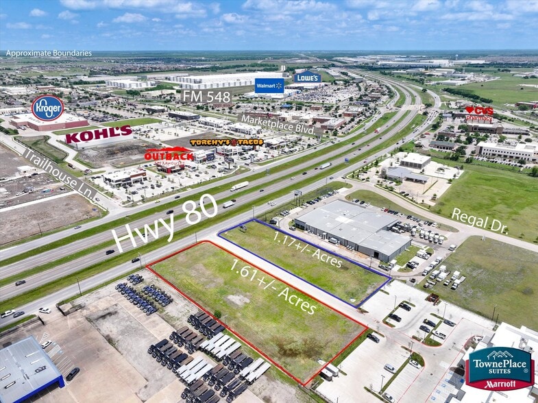 TBD US 80 E hwy, Forney, TX à vendre - Aérien – Image 1 sur 16