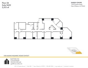 1100 Poydras St, New Orleans, LA à louer Plan de site– Image 1 sur 1