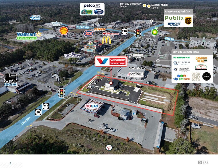 13600 NC-50, Surf City, NC à vendre - Photo de l’immeuble – Image 3 sur 9