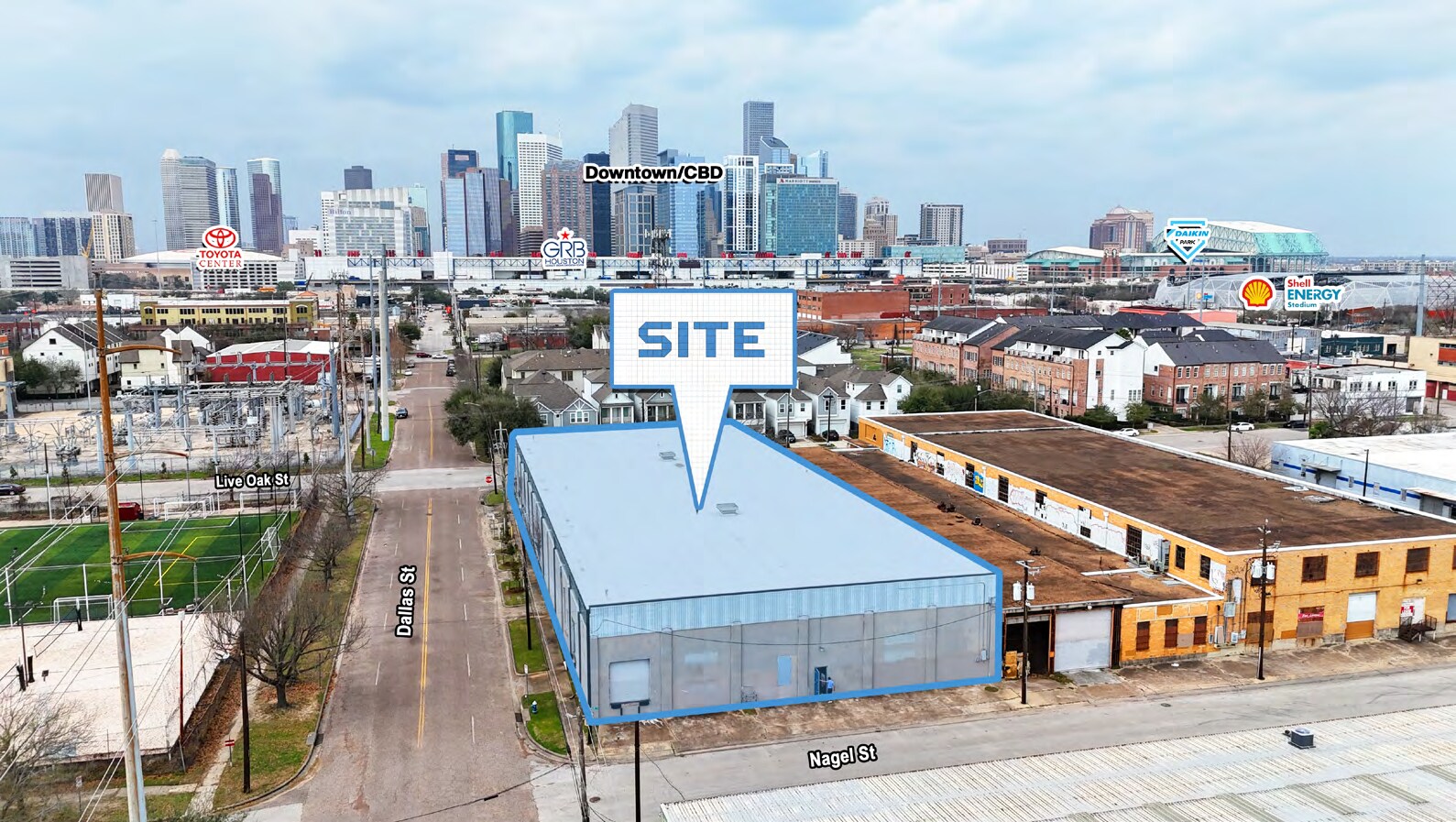 1115 Live Oak St, Houston, TX à vendre Photo de l’immeuble– Image 1 sur 6