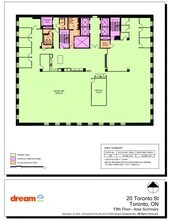 20 Toronto St, Toronto, ON à louer Plan d’étage– Image 1 sur 1