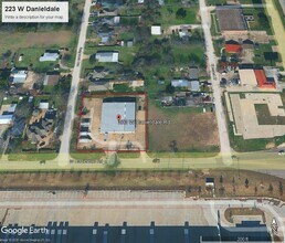 223 W Danieldale Rd, Dallas, TX - Vue aérienne vue de carte