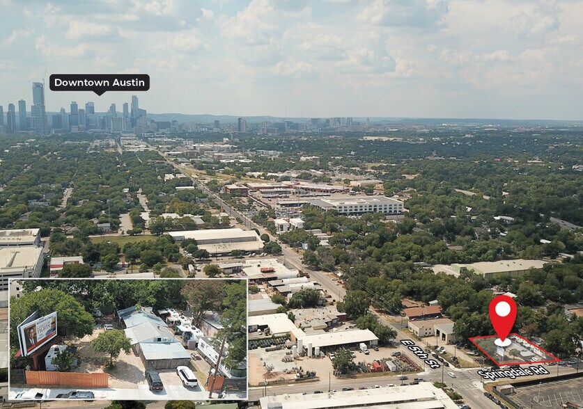 502-504 Springdale Rd, Austin, TX à vendre - Aérien – Image 2 sur 2