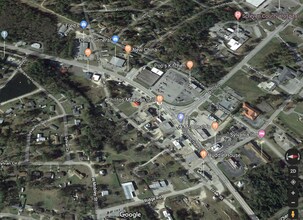514 W Ogeechee St, Sylvania, GA - Vue aérienne vue de carte