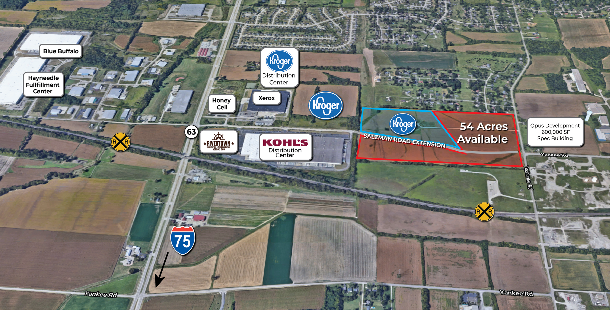 6447 Todhunter Rd, Monroe, OH à vendre Photo de l’immeuble– Image 1 sur 4