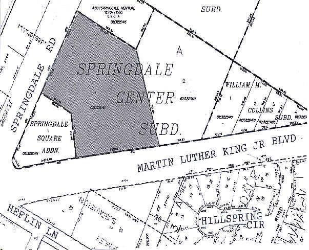 4405 Springdale Rd, Austin, TX à louer - Plan cadastral – Image 1 sur 11