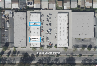 Plus de détails pour 1663-1677 E Del Amo Blvd, Carson, CA - Industriel/Logistique à louer