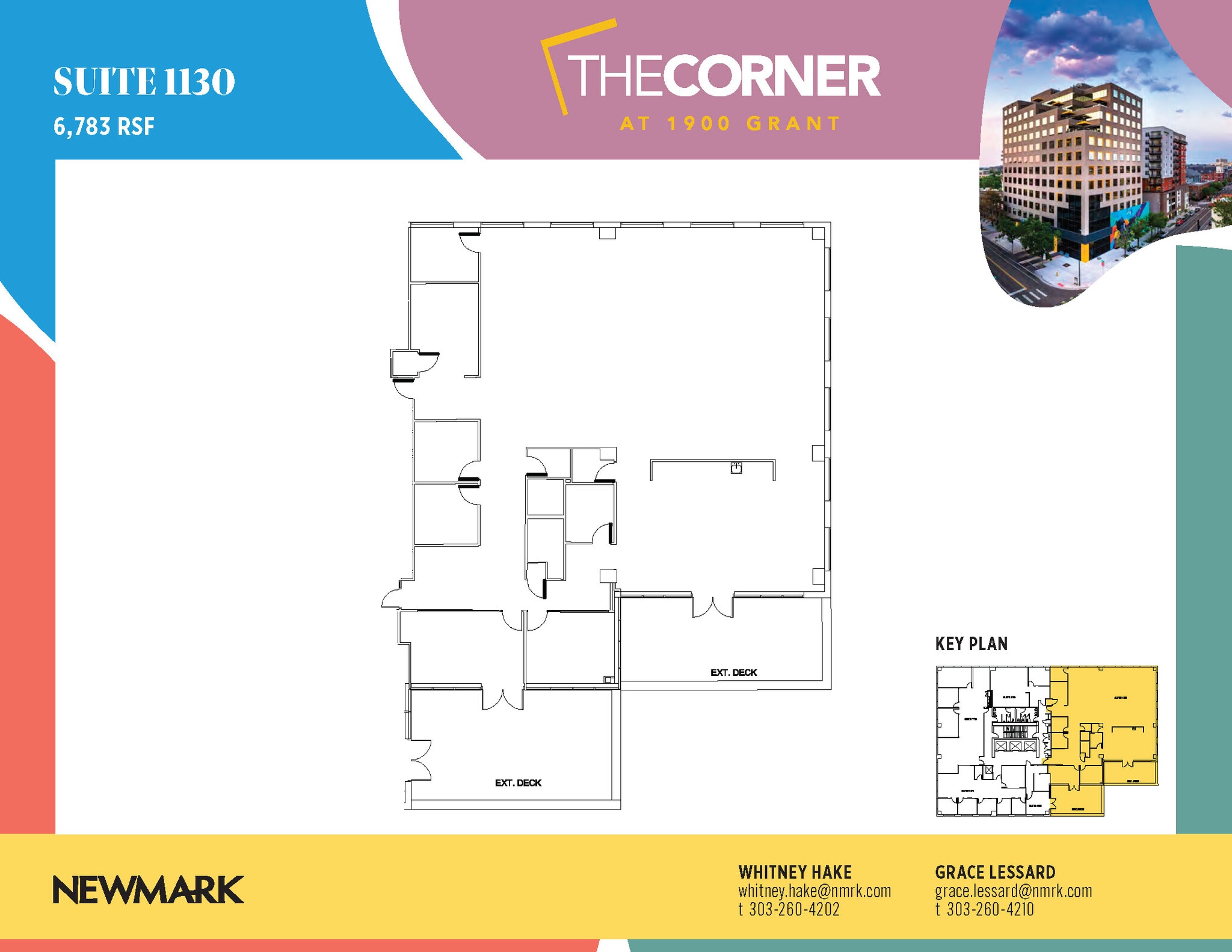 1900 Grant St, Denver, CO à louer Plan d’étage– Image 1 sur 1