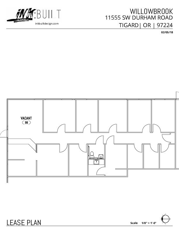 11515-11545 Durham Rd, Tigard, OR à louer Plan d’étage– Image 1 sur 1