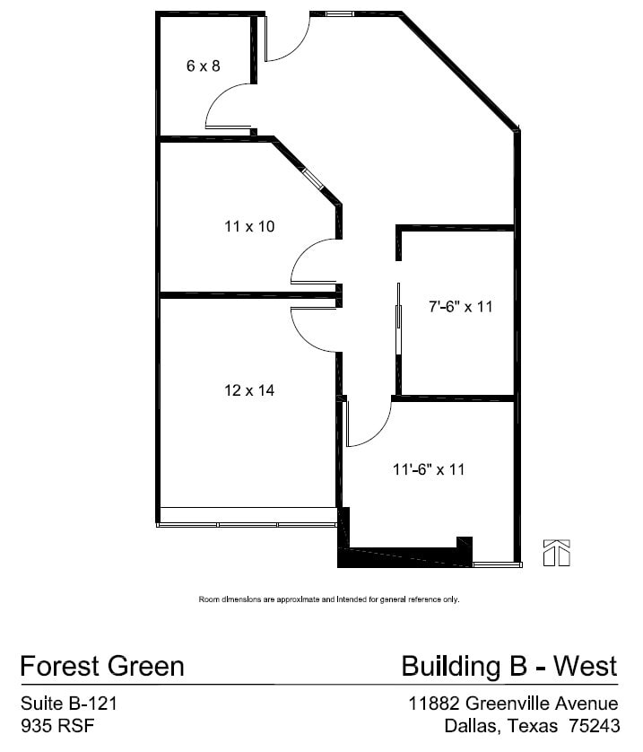 11910 Greenville Ave, Dallas, TX à louer Plan d’étage– Image 1 sur 1