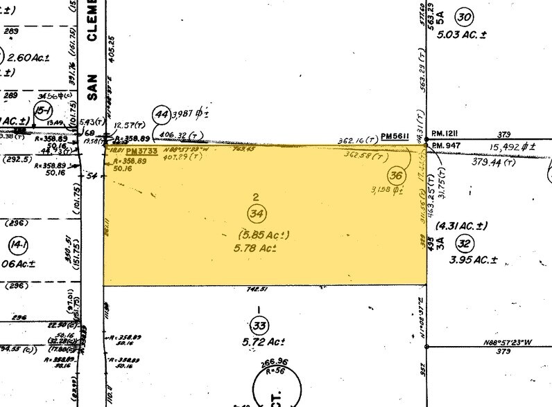 30944-30956 San Clemente St, Hayward, CA à louer - Plan cadastral – Image 2 sur 6