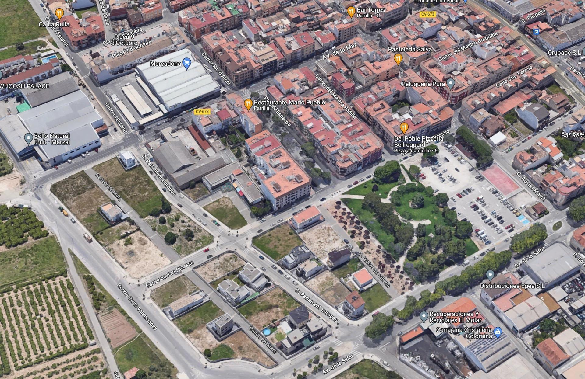 Terrain dans Bellreguard, Valencia à vendre Aérien– Image 1 sur 2