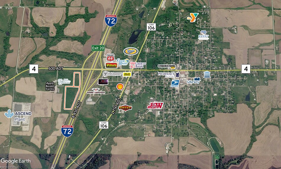I-72 and Route 4, Barry, IL à vendre - Photo de l’immeuble – Image 2 sur 6