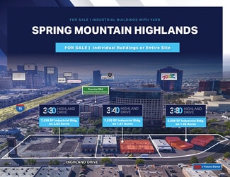 Plus de détails pour ±20,540 SF Industrial Bldg. on 4.99 AC – Industriel/Logistique à vendre, Las Vegas, NV