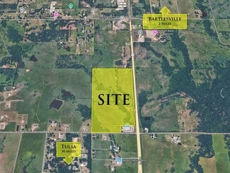 Plus de détails pour 23861 US Highway 75, Bartlesville, OK - Terrain à vendre