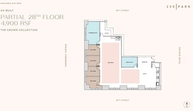 230 Park Ave, New York, NY à louer Plan d’étage– Image 1 sur 5
