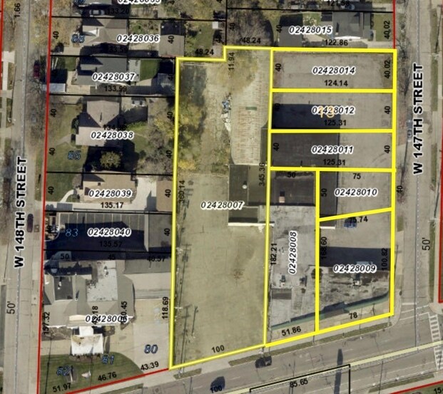 14734-14740 Lorain, Cleveland, OH à vendre - Aérien – Image 3 sur 6