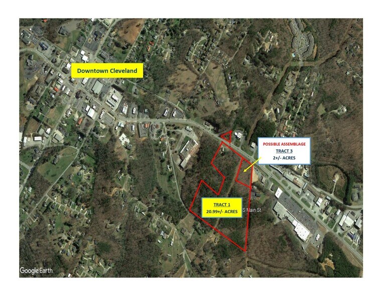 590 S Main St, Cleveland, GA à vendre - Aérien – Image 2 sur 6