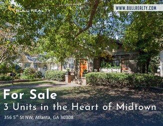 Plus de détails pour 356 5th St NE, Atlanta, GA - Logement à vendre