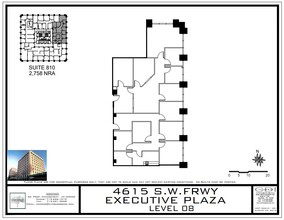 4605-4615 Southwest Fwy, Houston, TX à louer Plan d’étage– Image 1 sur 1
