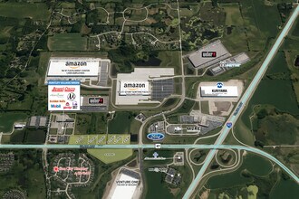 13200-13340 Village Green Dr, Huntley, IL - VUE AÉRIENNE  vue de carte