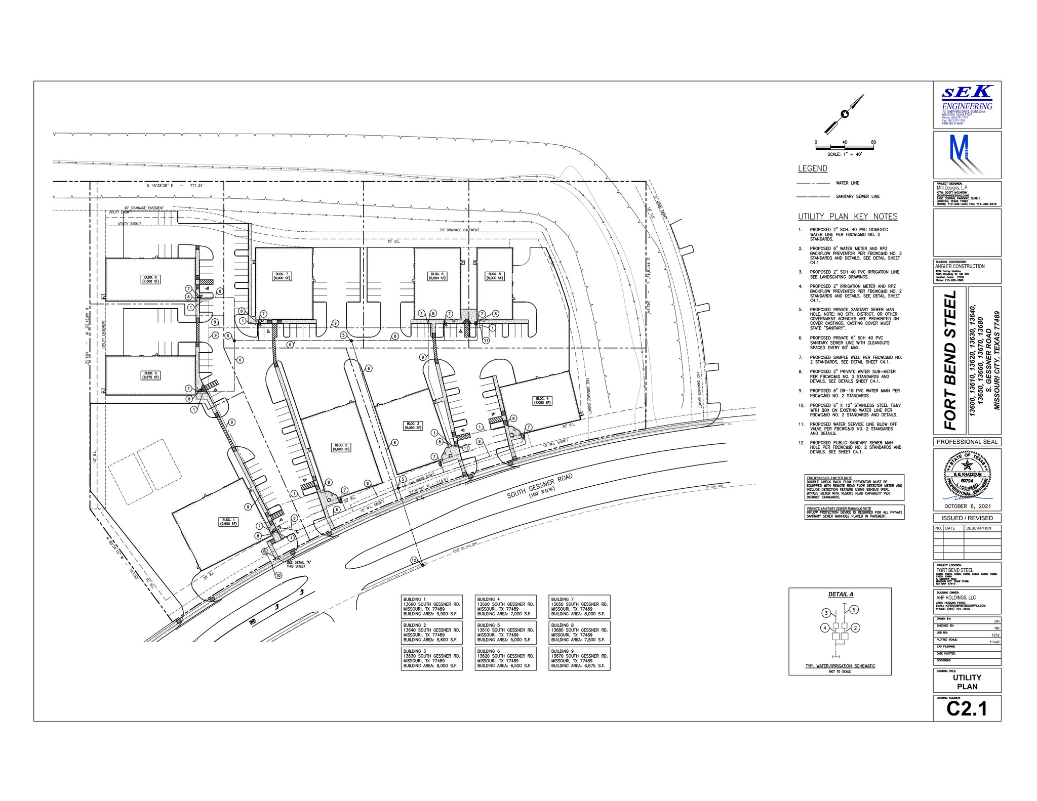 13620 S Gessner Rd, Missouri City, TX à louer Plan de site– Image 1 sur 1