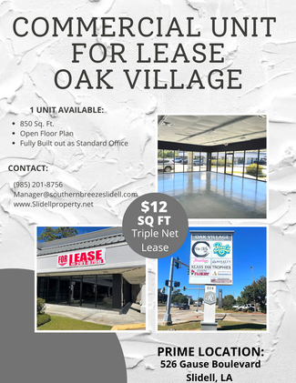 Plus de détails pour 534 Gause Blvd E, Slidell, LA - Bureau à louer