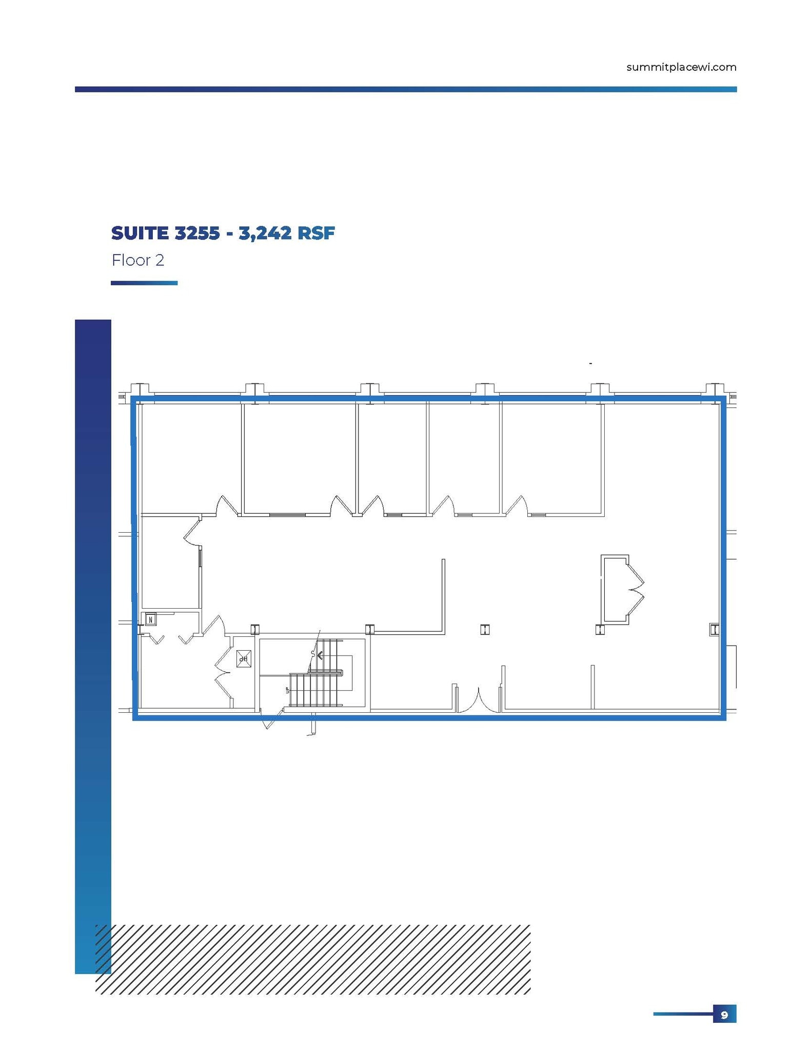 6737 W Washington St, West Allis, WI à louer Plan d’étage– Image 1 sur 1