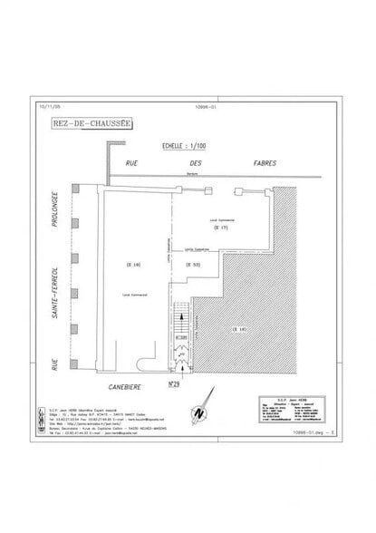 Local d'activités dans Marseille à vendre - Plan d’étage – Image 3 sur 14