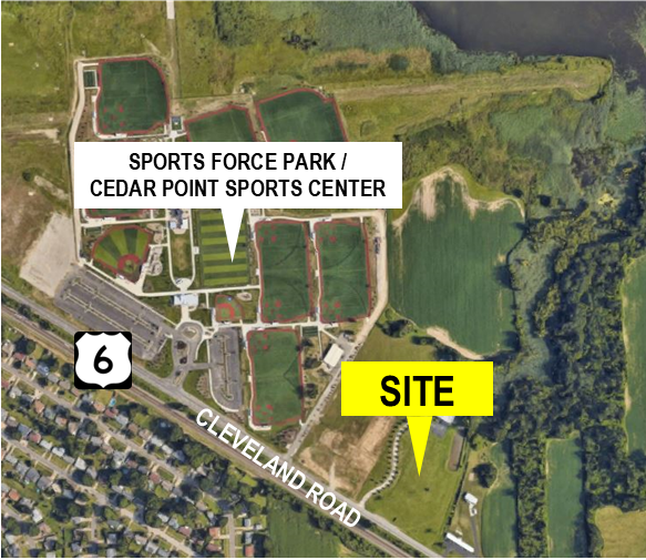 3501 Cleveland Rd, Sandusky, OH à vendre Aérien– Image 1 sur 4