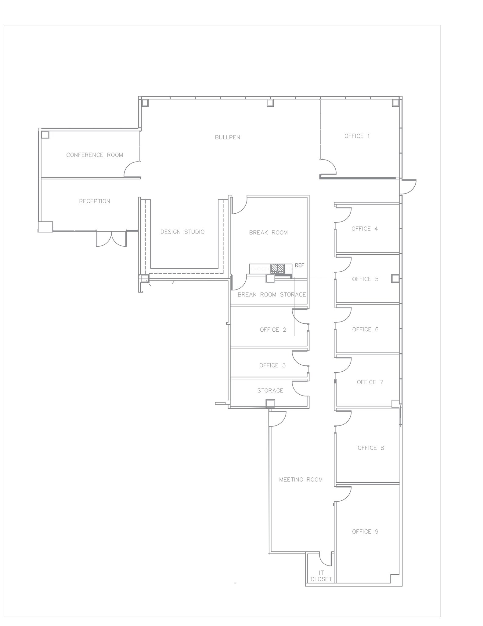 17 S Briar Hollow Ln, Houston, TX à louer Plan de site– Image 1 sur 1