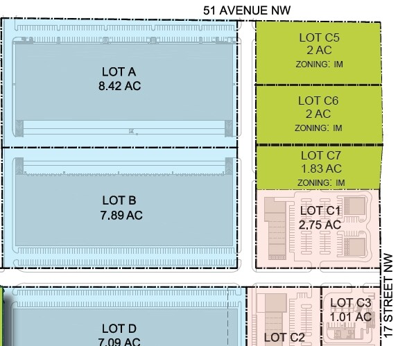 5271 17th St NW, Edmonton, AB à vendre - Plan de site – Image 2 sur 5