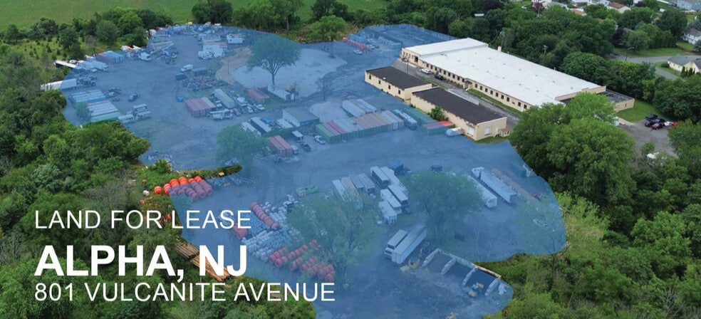 801 Vulcanite Ave, Alpha, NJ à louer - Aérien – Image 1 sur 2