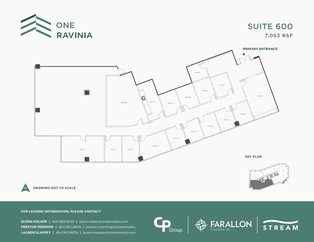 1 Ravinia Dr, Atlanta, GA à louer Plan d’étage– Image 1 sur 1