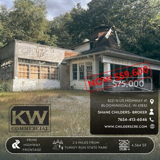 Plus de détails pour 8221 US-41, Bloomingdale, IN - Local commercial à vendre