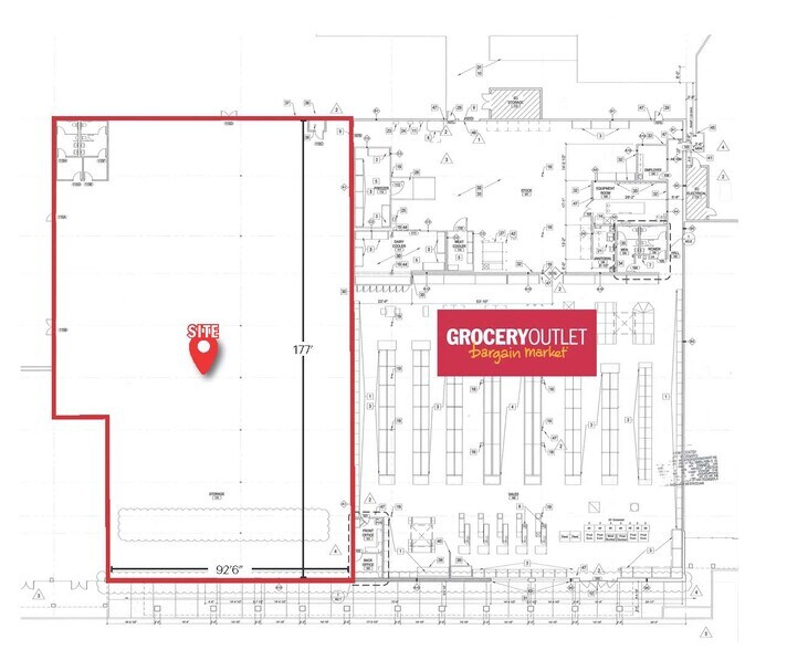 712-944 N Ventura Rd, Oxnard, CA à louer - Plan d’étage – Image 1 sur 4